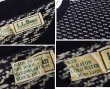 画像2: 【80’s】【ノルウェー製】ビンテージ【エルエルビーン】【L.L.Bean】【紺×白】【バーズアイ】【クルーネックウールニット】セーター【サイズL】 (2)