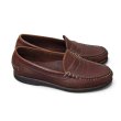 画像5: 【アレンエドモンズ】【Allen Edmonds】【Duke】【ブラウン】型押し【ペニーローファー】コインローファー【サイズ10 1/2】【Vibramソール】  (5)