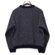 画像3: 【80’s】【ノルウェー製】ビンテージ【エルエルビーン】【L.L.Bean】【紺×白】【バーズアイ】【クルーネックウールニット】セーター【サイズL】 (3)