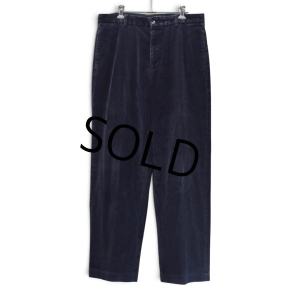画像1: 【90’s】ビンテージ【ブルックスブラザーズ】【BROOKS BROTHERS】【346】【ネイビー】【コーデュロイパンツ】【W34×L30】  (1)