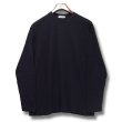 画像1: 【ピエールカルダン】【pierrecardin】【クルーネック】ハリヌキ【長袖カットソー】【黒】【サイズL】  (1)