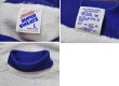 画像2: 【程度良好】【90’s】【ビンテージ】【USA製】【ジャージーズ】【JERZEES】【SUPER SWEATS】【グレー×青】【タートルネックスウェット】【サイズL】  (2)