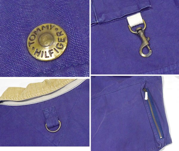 画像3: 【90’s】ビンテージ【トミーヒルフィガー】【TOMMY HILFIGER】【ハンティングジャケット】【コーデュロイ襟】【サイズS】  (3)