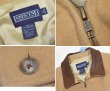 画像2: 【90’s】【USA製】【ビンテージ】【ランズエンド】【LANDS' END】【ウールブルゾン】【レザー襟】【サイズXL】  (2)