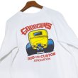 画像5: 【デッドストック】【90’s】【USA製】【ヘインズ】【Hanes】【Goodguys】【ROD AND CUSTOM ASSOCIATION】【ホットロッド】【両面プリント】【スウェット】【白】【サイズL】 (5)