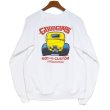 画像4: 【デッドストック】【90’s】【USA製】【ヘインズ】【Hanes】【Goodguys】【ROD AND CUSTOM ASSOCIATION】【ホットロッド】【両面プリント】【スウェット】【白】【サイズL】 (4)