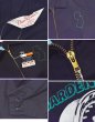 画像2: 【デッドストック】【USA製】ビンテージ【DAN RIVER】【GARDEN STATE HI-WINDERS】【刺繍】【ワークジャケット】【黒】  (2)