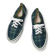 画像4: 【ほぼ未使用】【90’s】【USA製】ビンテージ【バンズ】【VANS】【オーセンティック】【ネルチェック】【緑×紺 チェック】24.0cm~24.5cm程度  (4)