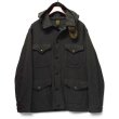 画像1: 【ポロ ラルフローレン】【Polo by Ralph Lauren】【ウール×ナイロンコート】【深緑】【フード付き】【サイズXL】  (1)