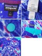画像2: 【2016年】【パタゴニア】【Patagonia】【シンチラスナップT】【フクロウ柄】【パープル×エメラルド】【サイズL】 (2)