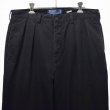画像3: ビンテージ【ラルフローレン】【Ralph Lauren】【Polo】【ANDREW PANT】【2タック】【チノパンツ】【ブラック】【W34】 (3)