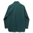 画像3: 【90’s】ビンテージ【エルエルビーン】【L.L.Bean】【緑・グリーン】【シャモアクロスシャツ】【グリーン】【長袖シャツ】【サイズ16 1/2】 (3)
