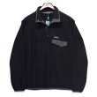 画像1: 【2017年】【パタゴニア】【Patagonia】【シンチラ】【スナップT】プルオーバーフリース【黒】【サイズM】  (1)