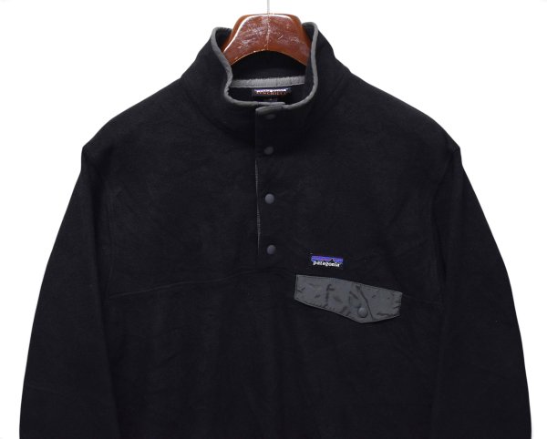 画像3: 【2017年】【パタゴニア】【Patagonia】【シンチラ】【スナップT】プルオーバーフリース【黒】【サイズM】  (3)