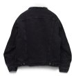 画像6: 【80’s】ビンテージ【USA製】【リーバイス】【Levi’s】【70609】【ブラックデニム】【ボアジャケット】【サイズL】  (6)