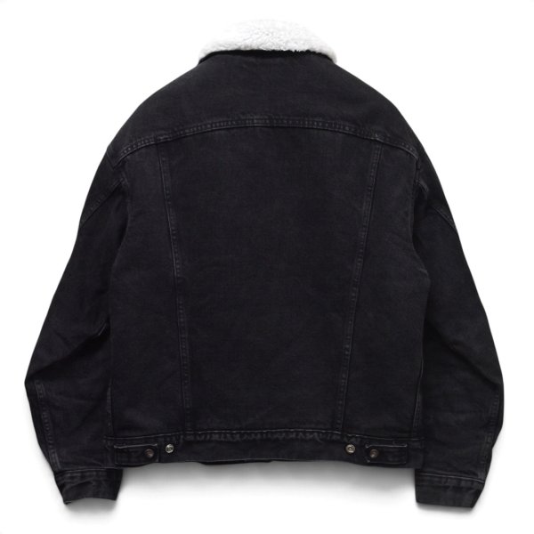 画像6: 【80’s】ビンテージ【USA製】【リーバイス】【Levi’s】【70609】【ブラックデニム】【ボアジャケット】【サイズL】  (6)