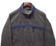 画像3: 【00’s】【パタゴニア】【Patagonia】【シンチラ】【フルジップフリースジャケット】【チャコール×ブルー】【サイズXL】  (3)