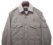 画像4: 【ビンテージ】【ウールリッチ】【Woolrich】【ハンティングシャツ】【多ポケット】【ベージュ】【サイズM】  (4)