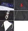 画像2: 【ポロ ラルフローレン】【POLO RALPH LAUREN】【裏起毛】【フルジップパーカー】【ポニー刺繍】【チャコールグレー】【サイズXL】  (2)