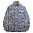 画像1: 【ほぼ未使用】【米軍実物】【U.S.ARMY】【ACU】【M-65】【デジタルカモ】【フィールドジャケット】【S-SHORT】  (1)