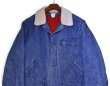 画像4: 【80’s】【ビンテージ】【エルエルビーン】【L.L.Bean】【デニムハンティングジャケット】【コーデュロイ襟】【赤裏地】ライナー付き【サイズL程度】  (4)