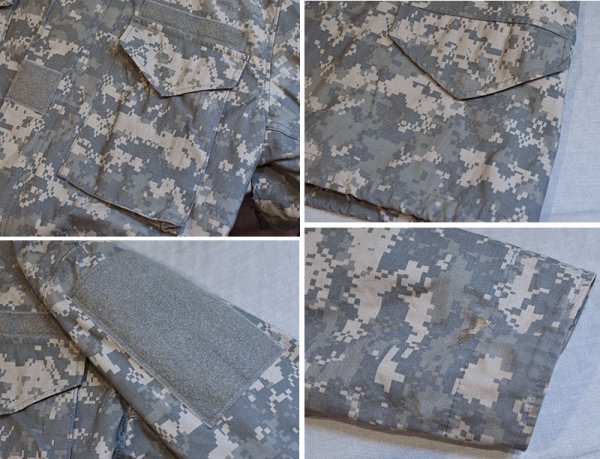 画像3: 【ほぼ未使用】【米軍実物】【U.S.ARMY】【ACU】【M-65】【デジタルカモ】【フィールドジャケット】【S-SHORT】  (3)