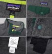 画像2: 【2015年】【パタゴニア】【Patagonia】【シンチラ】【スナップT】【チャコールグレー×緑】プルオーバー【フリース】【サイズL】  (2)