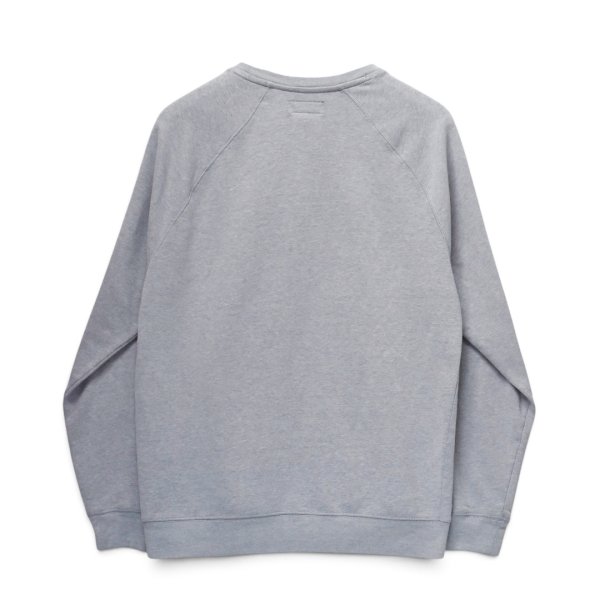 画像3: 【ポロ ラルフローレン】【POLO RALPH LAUREN】【グレー】【ロゴ入り】【ラグランスリーブ】【クルーネックスウェット】【サイズL】  (3)