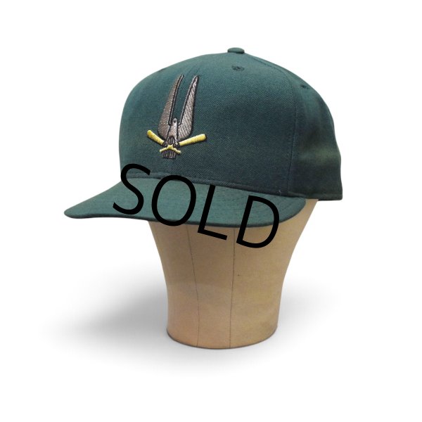 画像1: 【程度良好】【USA製】【ニューエラ】【NEW ERA】【the 5950】【マイナーリーグ】【ウールBBキャップ】【緑】【サイズ7 1/2】  (1)