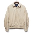 画像1: 【ラルフローレン】【Polo Ralph Lauren】【ベージュ】【ポリコットン】【スイングトップ】【ブルゾン】【サイズM】 (1)
