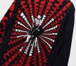 画像6: 【ラングラー】【Wrangler】【黒×赤】【カウボーイグラフィック】【ロデオ】【ウエスタンシャツ】【サイズL程度】  (6)