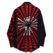 画像5: 【ラングラー】【Wrangler】【黒×赤】【カウボーイグラフィック】【ロデオ】【ウエスタンシャツ】【サイズL程度】  (5)