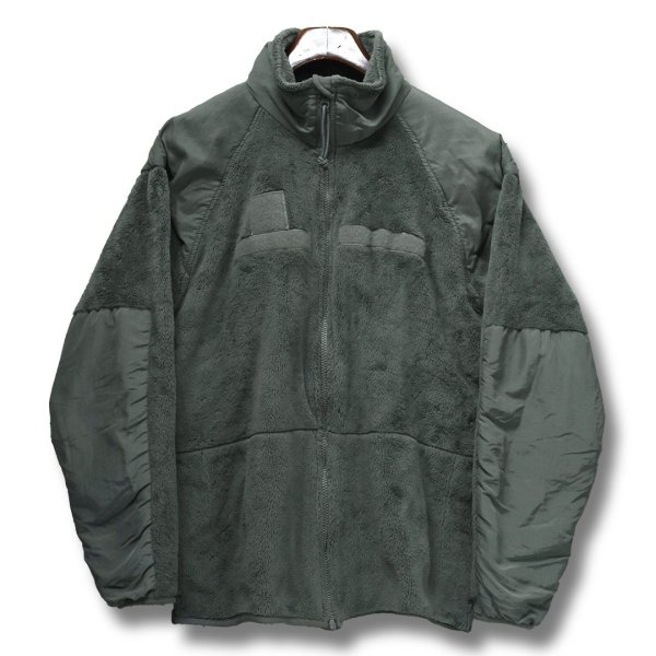 画像1: 【USA製】【米軍】【ECWCS GEN3】【LEVEL3】【POLARTEC】【ポーラテック】【フォリッジグリーン】【フリースジャケット】【サイズL-R】 (1)