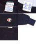 画像2: 【90’s】【ビンテージ】【USA製】【チャンピオン】【Champion】【REVERSE WEAVE】【リバースウィーブ】【クルーネックスウェット】【目付き】【黒】【サイズL】  (2)