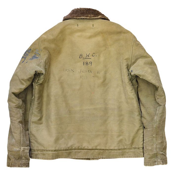 40's☆【米軍実物】【ビンテージ】【N-1】【デッキジャケット