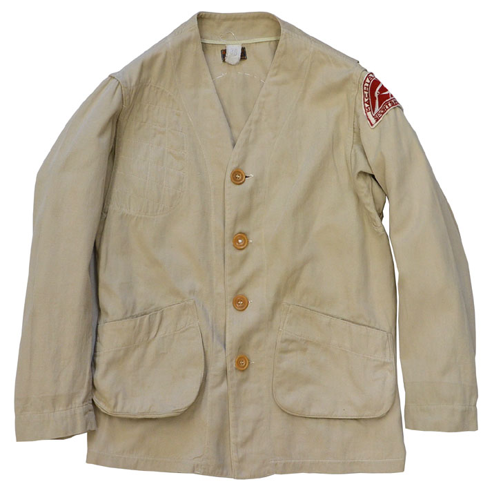 パッチポケットの付いたハンティングジャケット!!40's【ビンテージ