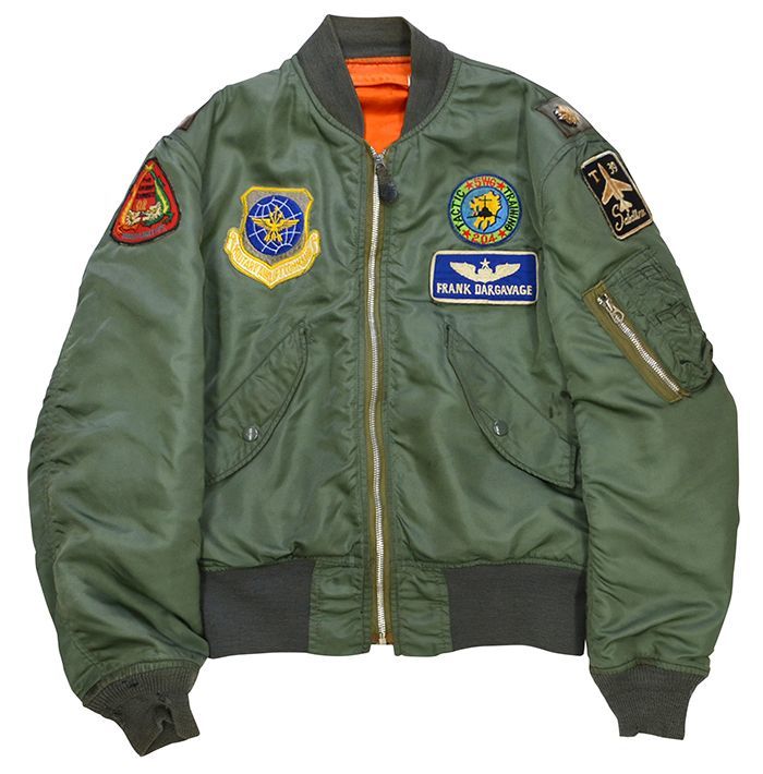 70s 米軍 実物 L-2B フライトジャケット ヴィンテージ USAF-