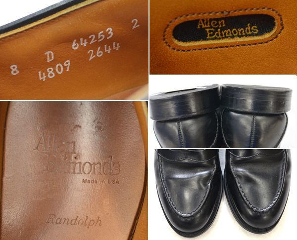 ＵＳＡ製】☆【アレンエドモンズ】【Allen Edmonds】【ローファー】【8 
