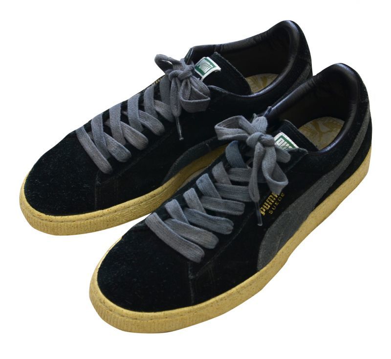 プーマ Puma スエード 黒 ブルー Us9 27cm 八千代の古着屋