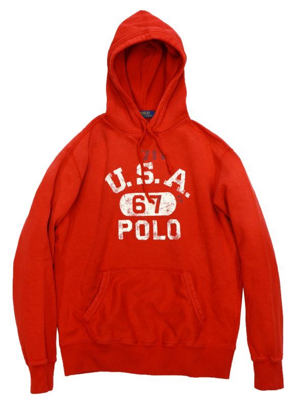 デッドストック】【ラルフローレン】【POLO ralph lauren】【赤】前Ｖ ...