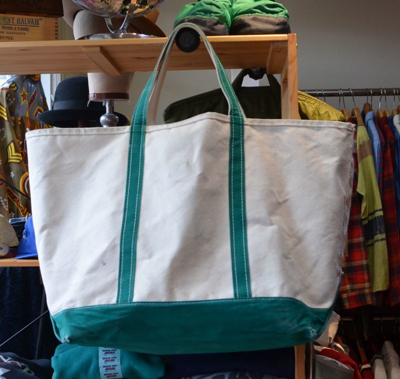 【L.L.Bean ]80s bean tote large size　耳付き