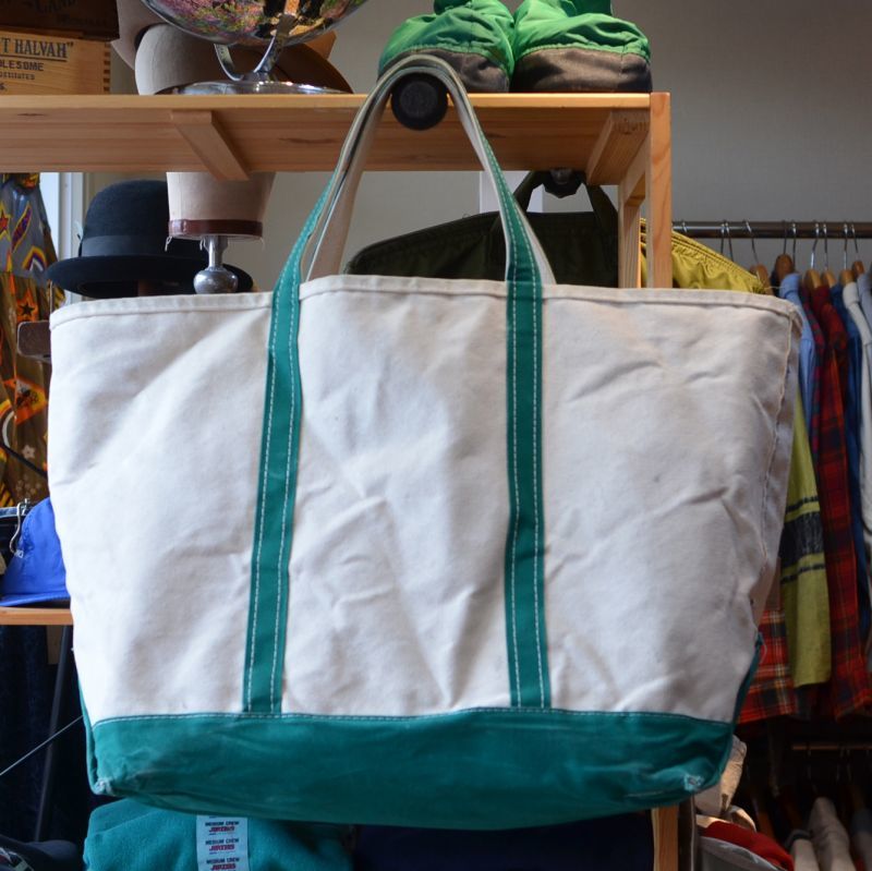 【L.L.Bean ]80s bean tote large size　耳付き