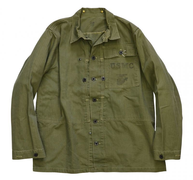 40's【ビンテージ】【米軍実物】【USMC】M44【P44】ＨＢＴジャケット 