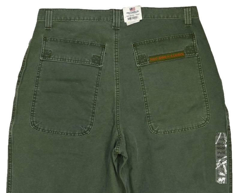 デッドストック ビンテージ【ラルフローレン】ポロジーンズ ... POLO JEANS ポロ ラルフローレン ミリタリー ベイカー ショートパンツ