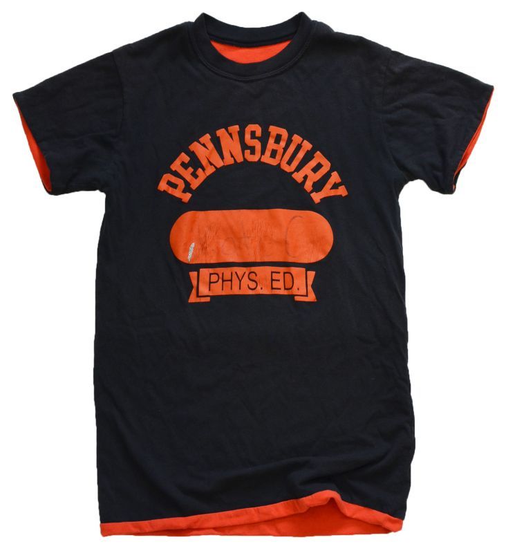 80 S Usa製 ビンテージ 黒 オレンジ ダブルフェイスｔシャツ リバーシブルｔシャツ サイズｓ 八千代の古着屋