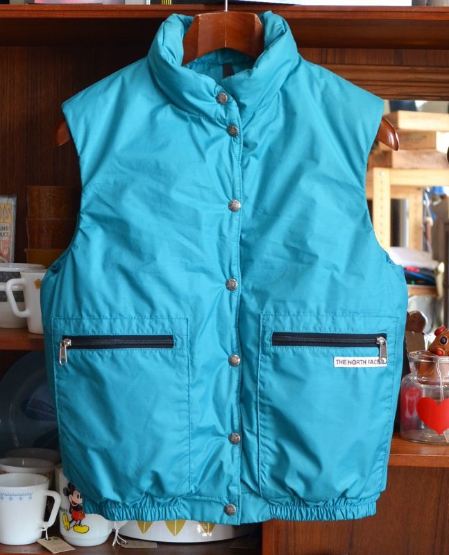 【希少品】THE NORTH FACE 茶タグ ダウンベストUSA80s 【M】