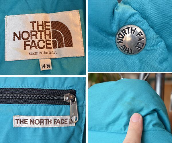 ザノースフェイスダウン 茶タグ ヴィンテージ TheNorthFace