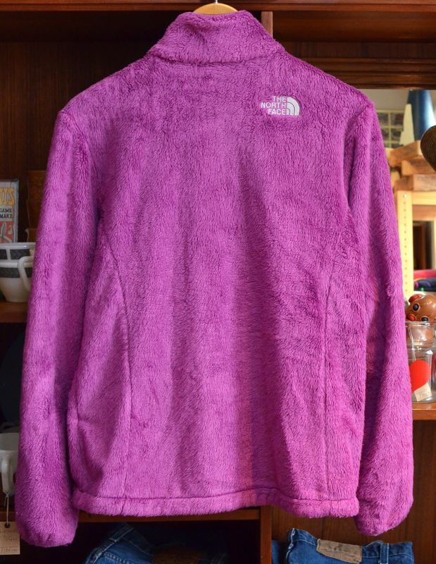 The North Face ノースフェイス 紫 フリースジャケット レディースｓ 八千代の古着屋
