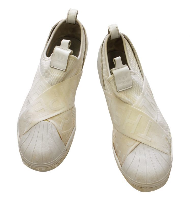 アディダス Adidas スーパースター スリッポン 白 白 25 5cm 八千代の古着屋