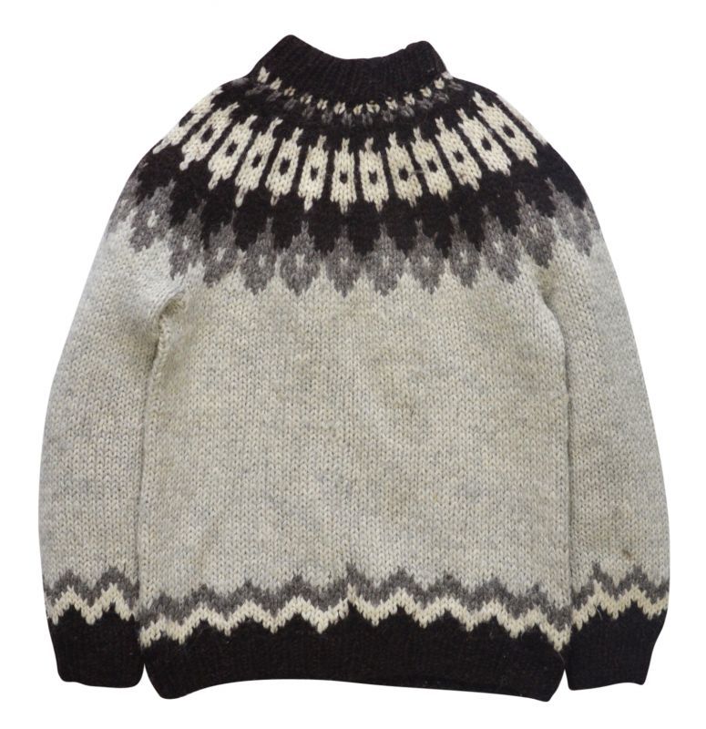 ビンテージ アイスランド製 雪柄 セーター レディース古着 レディースｌ 八千代の古着屋